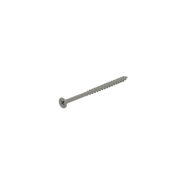 Deck Screw, #7 x 2 in, Flat Head, Phillips Drive, 670 PK